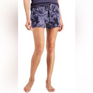 Jen Intimat by Jenni by Jennifer Moore size XXL blue/white tye die shorts